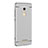 Coque Bumper Luxe Metal et Plastique pour Xiaomi Redmi Note 3 MediaTek Argent