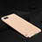 Coque Bumper Luxe Metal et Silicone Etui Housse M02 pour Oppo R15X Or