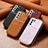 Coque Clapet Portefeuille Cuir A01D pour Samsung Galaxy S21 Plus 5G Petit