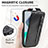 Coque Clapet Portefeuille Cuir S01D pour Motorola Moto G23 Petit