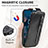 Coque Clapet Portefeuille Cuir S01D pour Nokia G100 Petit