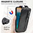 Coque Clapet Portefeuille Cuir S01D pour Nokia G22 Petit