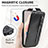 Coque Clapet Portefeuille Cuir S01D pour Xiaomi Redmi Note 12 4G Petit