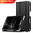 Coque Clapet Portefeuille Livre Cuir L02 pour Huawei MediaPad T2 Pro 7.0 PLE-703L Noir