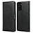 Coque Clapet Portefeuille Livre Cuir pour Samsung Galaxy Note 20 5G Noir