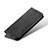 Coque Clapet Portefeuille Livre Tissu B03S pour Samsung Galaxy S21 Ultra 5G Noir