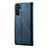 Coque Clapet Portefeuille Livre Tissu H01 pour Huawei P40 Lite 5G Petit