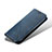 Coque Clapet Portefeuille Livre Tissu pour Samsung Galaxy A11 Petit