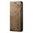 Coque Clapet Portefeuille Livre Tissu pour Samsung Galaxy M31s Petit