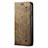 Coque Clapet Portefeuille Livre Tissu pour Samsung Galaxy M80S Petit