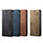 Coque Clapet Portefeuille Livre Tissu pour Samsung Galaxy S23 Ultra 5G Petit