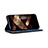 Coque Clapet Portefeuille Livre Tissu pour Samsung Galaxy S24 5G Petit