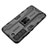 Coque Contour Silicone et Plastique Housse Etui Mat avec Aimant Magnetique Support A01 pour Samsung Galaxy S21 FE 5G Petit