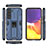 Coque Contour Silicone et Plastique Housse Etui Mat avec Aimant Magnetique Support A02 pour Samsung Galaxy S22 5G Petit