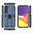 Coque Contour Silicone et Plastique Housse Etui Mat avec Aimant Magnetique Support A02 pour Samsung Galaxy S22 Plus 5G Petit