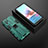 Coque Contour Silicone et Plastique Housse Etui Mat avec Aimant Magnetique Support KC1 pour Xiaomi Redmi Note 10S 4G Petit