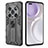 Coque Contour Silicone et Plastique Housse Etui Mat avec Aimant Magnetique Support KC2 pour Huawei Honor Magic4 Pro 5G Petit