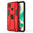 Coque Contour Silicone et Plastique Housse Etui Mat avec Aimant Magnetique Support KC2 pour Xiaomi Redmi 9 Activ Petit