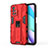 Coque Contour Silicone et Plastique Housse Etui Mat avec Aimant Magnetique Support KC2 pour Xiaomi Redmi Note 11 4G (2021) Petit