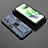 Coque Contour Silicone et Plastique Housse Etui Mat avec Aimant Magnetique Support KC2 pour Xiaomi Redmi Note 12 5G Petit