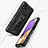 Coque Contour Silicone et Plastique Housse Etui Mat avec Aimant Magnetique Support MQ1 pour Samsung Galaxy A32 5G Petit