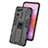 Coque Contour Silicone et Plastique Housse Etui Mat avec Aimant Magnetique Support pour Oppo Reno7 SE 5G Petit