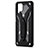 Coque Contour Silicone et Plastique Housse Etui Mat avec Aimant Magnetique Support pour Samsung Galaxy A12 Nacho Petit