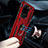 Coque Contour Silicone et Plastique Housse Etui Mat avec Aimant Magnetique Support pour Samsung Galaxy S20 Ultra 5G Petit