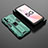 Coque Contour Silicone et Plastique Housse Etui Mat avec Aimant Magnetique Support T02 pour Oppo A93s 5G Petit