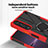 Coque Contour Silicone et Plastique Housse Etui Mat avec Magnetique Support Bague Anneau JX1 pour Sony Xperia 1 IV Petit