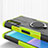Coque Contour Silicone et Plastique Housse Etui Mat avec Magnetique Support Bague Anneau JX1 pour Sony Xperia 10 III SO-52B Petit