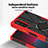 Coque Contour Silicone et Plastique Housse Etui Mat avec Magnetique Support Bague Anneau JX1 pour Sony Xperia 10 IV SOG07 Petit
