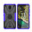 Coque Contour Silicone et Plastique Housse Etui Mat avec Magnetique Support Bague Anneau JX2 pour Nokia C100 Petit