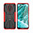 Coque Contour Silicone et Plastique Housse Etui Mat avec Magnetique Support Bague Anneau JX2 pour Nokia C30 Petit