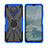 Coque Contour Silicone et Plastique Housse Etui Mat avec Magnetique Support Bague Anneau JX2 pour Nokia G10 Petit