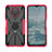 Coque Contour Silicone et Plastique Housse Etui Mat avec Magnetique Support Bague Anneau JX2 pour Nokia G10 Petit