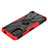 Coque Contour Silicone et Plastique Housse Etui Mat avec Magnetique Support Bague Anneau JX2 pour Nokia G100 Petit