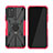 Coque Contour Silicone et Plastique Housse Etui Mat avec Magnetique Support Bague Anneau JX2 pour Nokia G100 Petit