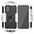 Coque Contour Silicone et Plastique Housse Etui Mat avec Magnetique Support Bague Anneau JX2 pour Samsung Galaxy A52 4G Petit