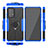 Coque Contour Silicone et Plastique Housse Etui Mat avec Magnetique Support Bague Anneau JX2 pour Samsung Galaxy A52s 5G Petit