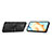 Coque Contour Silicone et Plastique Housse Etui Mat avec Magnetique Support Bague Anneau KC1 pour Vivo iQOO U5 5G Petit