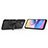 Coque Contour Silicone et Plastique Housse Etui Mat avec Magnetique Support Bague Anneau KC1 pour Xiaomi POCO M3 Pro 5G Petit