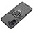 Coque Contour Silicone et Plastique Housse Etui Mat avec Magnetique Support Bague Anneau KC2 pour Realme 10 4G Petit