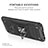 Coque Contour Silicone et Plastique Housse Etui Mat avec Magnetique Support Bague Anneau MQ1 pour Samsung Galaxy A10s Petit