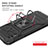 Coque Contour Silicone et Plastique Housse Etui Mat avec Magnetique Support Bague Anneau MQ1 pour Samsung Galaxy A30 Petit