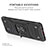 Coque Contour Silicone et Plastique Housse Etui Mat avec Magnetique Support Bague Anneau MQ1 pour Samsung Galaxy A31 Petit