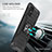 Coque Contour Silicone et Plastique Housse Etui Mat avec Magnetique Support Bague Anneau MQ1 pour Samsung Galaxy A51 5G Petit