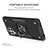 Coque Contour Silicone et Plastique Housse Etui Mat avec Magnetique Support Bague Anneau MQ1 pour Samsung Galaxy M53 5G Petit