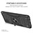 Coque Contour Silicone et Plastique Housse Etui Mat avec Magnetique Support Bague Anneau MQ1 pour Samsung Galaxy M60s Petit