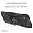 Coque Contour Silicone et Plastique Housse Etui Mat avec Magnetique Support Bague Anneau MQ1 pour Samsung Galaxy S20 5G Petit